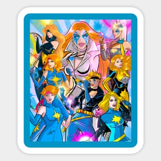 Dazz collage Sticker